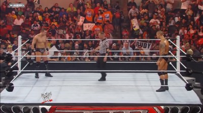 Randy Orton Vs The Miz - RAW 02/08/2010
