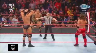 Randy Orton Vs AJ Styles Vs Drew McIntyre - RAW 13/01/2020