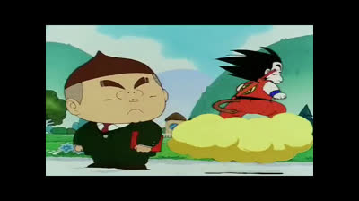 Dragon Ball en Español (castellano) y con escenas eliminadas - Capitulo 56 - Arale sube en la nube