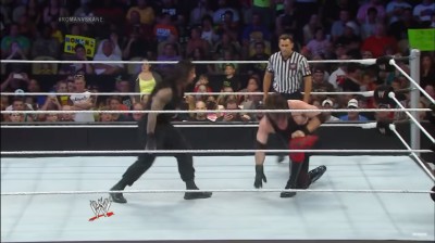 Roman Reigns Vs Kane - SmackDown 27/06/2014