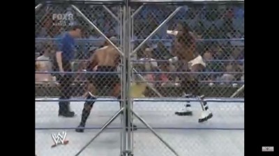 Bobby Lashley Vs King Booker - Steel Cage Match - Campeonato de los Estados Unidos - SmackDown 30/06/2006