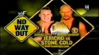 Chris Jericho Vs Stone Cold Steve Austin - Campeonato Indiscutido de WWF - No Way Out 2002