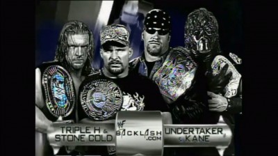 The Brothers Of Destruction Vs Two Man Power Trip - Winners Takes All - Backlash 2001