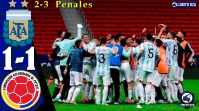 Colombia  vs  argentina [1-1] Highlights II Goles y  Resumen completo