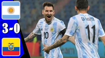 Argentina vs. Ecuador [3-0] Highlights -- Goles y Resumen Completo en españolol