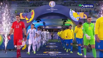 Argentina vs. Brasil [1-0] Highlights & Goal -- Gol y Resumen  Argentina campeón