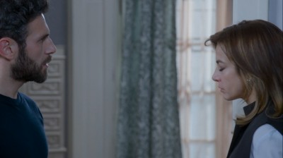 Caer en tentación Capítulo 41 - Raquel y Santiago ya no quieren esconder su amor