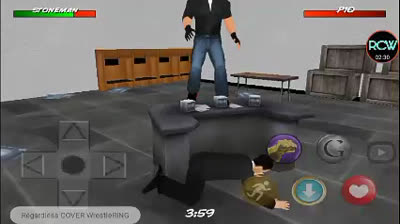 STONEMAN attack P10 at KRW backstage area