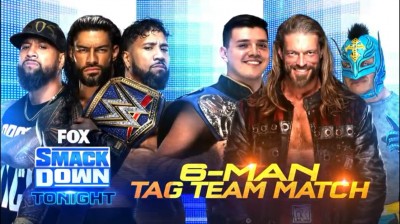 Edge y The Mysterios Vs Roman Reigns y The Usos - SmackDown 16/07/2021