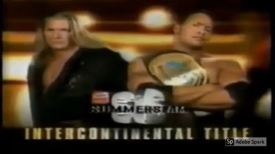 The Rock Vs Triple H - Ladder Match - Campeonato Intercontinental - Summerslam 1998