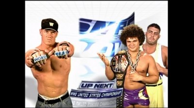 John Cena Vs Carlito Caribbean Cool - Campeonato de los Estados Unidos - SmackDown 18/11/2004