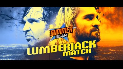 Dean Ambrose Vs Seth Rollins - Lumberjack Match - Summerslam 2014