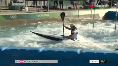 Maialen Chourraut plata olímpica en Tokio 2020 | Carrera completa