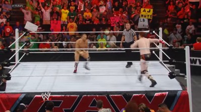 Sheamus Vs Daniel Bryan - Street Fight - RAW 30/07/2012