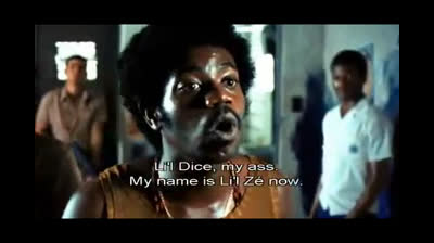 Ni Dadinho ni leches ahora me llamo Zé Pequeño, gilipollas – Ciudad de Dios