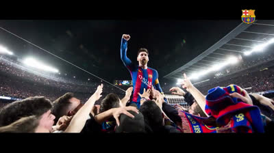 Video homenaje de despedida del Barça a Leo Messi