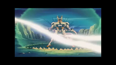 Dragon Ball Z en Español (castellano) con escenas eliminadas - Capitulo 159 - La transformacion de celula