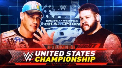 John Cena Vs Kevin Owens - Campeonato de los Estados Unidos - Battleground 2015