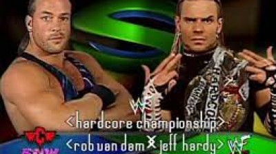 Jeff Hardy Vs Rob Van Dam - Ladder Match - Campeonato Hardcore - Summerslam 2001