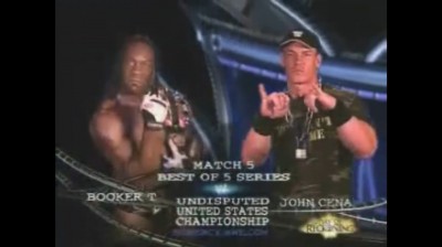 Booker T Vs John Cena - Best Of 5 Series - Match Five - No Mercy 2004