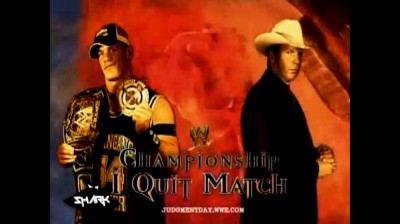 John Cena Vs John Bradshaw Layfield - I Quit Match - Campeonato de WWE - Judgment Day 2005