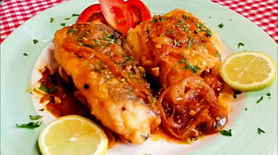 Receta rápida de merluza en salsa