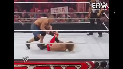 John Cena Vs Edge - RAW 28/09/2010