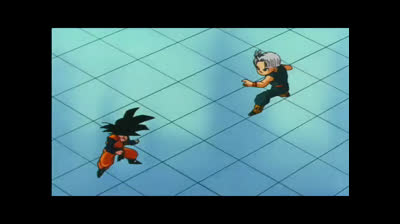 Dragon Ball Z en Español (castellano) con escenas eliminadas - Capitulo 211 - Trunk contra goten