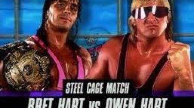 Bret Hart Vs Owen Hart - Steel Cage Match - Campeonato de WWF - Summerslam 1994