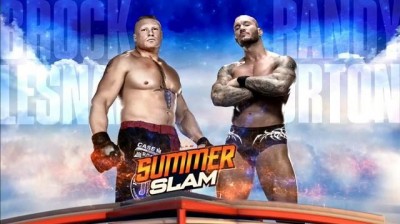 Brock Lesnar vs Randy Orton