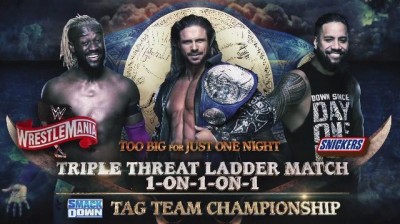 John Morrison vs Kofi Kingston vs Jimmy Uso (Full Match)