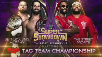 Seth Rollins & Murphy vs Street Profits (Full Match)