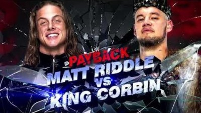King Corbin vs Matt Riddle