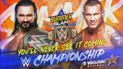 Drew McIntyre Vs Randy Orton - Campeonato de WWE - Summerslam 2020