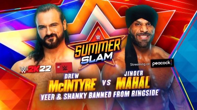 Drew McIntyre vs Jinder Mahal (Full Match)
