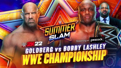 "The All Mighty WWE Champion" Bobby Lashley vs Goldberg (Full Match)