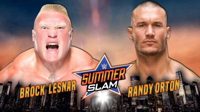 BROCK LESNAR VS RANDY ORTON - SUMERSLAM 2016