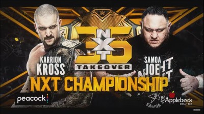 Karrion Kross Vs Samoa Joe - Campeonato de NXT - NXT TakeOver 36