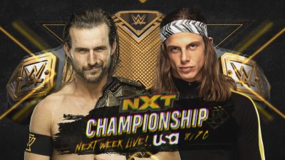 Adam Cole Vs Matt Riddle - Campeonato de NXT - NXT 02/10/2019