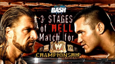 Randy Orton Vs Triple H - Three Stages of Hell - Campeonato de WWE - The Bash 2009