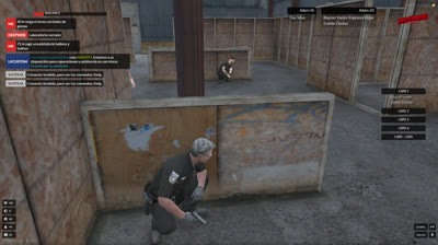 Entrenamiento LSPD en grupos de 2 con pistolas de balines (DesterradosRP)