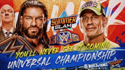 ROMAN REIGNS VS JOHN CENA - SUMMERSLAM 2021 - TITULO UNIVERSAL
