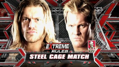 Edge Vs Chris Jericho - Steel Cage Match - Extreme Rules 2010