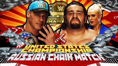 John Cena Vs Rusev - Russian Chain Match - Campeonato de los Estados Unidos - Extreme Rules 2015