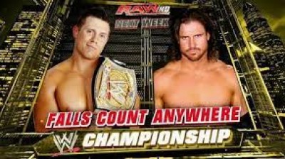 The Miz Vs John Morrison - Falls Count Anywhere - Campeonato de WWE - RAW 03/01/2011