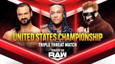 Damian Priest Vs Drew McIntyre Vs Sheamus - Campeonato de los Estados Unidos - RAW 30/08/2021