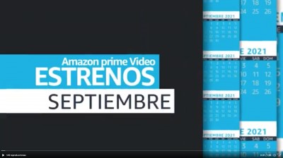 Los estrenos de Amazon Prime Video en Septiembre