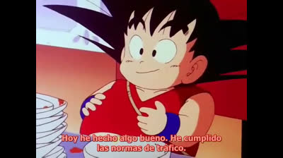 Dragon ball especial de television 1(Jap-Sub Esp) - Goku te enseña seguridad vial