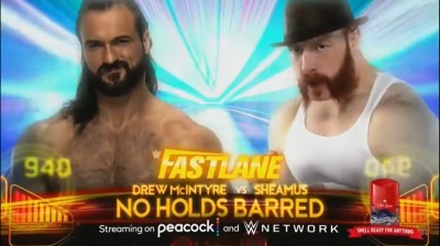 Drew McIntyre Vs Sheamus - No Holds Barred Match - Fastlane 2021