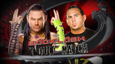 Jeff Hardy Vs Matt Hardy - I Quit Match - Backlash 2009